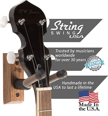 String Swing - CC01B -Banjo Hanger - Cherry