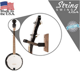String Swing - CC01B -Banjo Hanger - Black Walnut