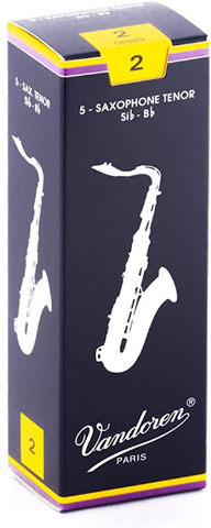 Vandoren Saxophone Reeds - 2.0 Tenor - Box of 5