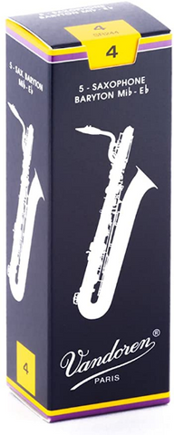 Vandoren - Saxophone Reeds - Baritone - (4.0) Box of 5