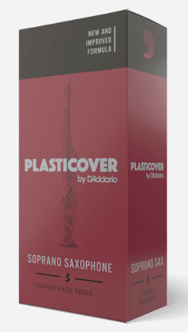 D'Addario - Plasticover - Soprano Saxophone Reed - (2.5) Box of 5