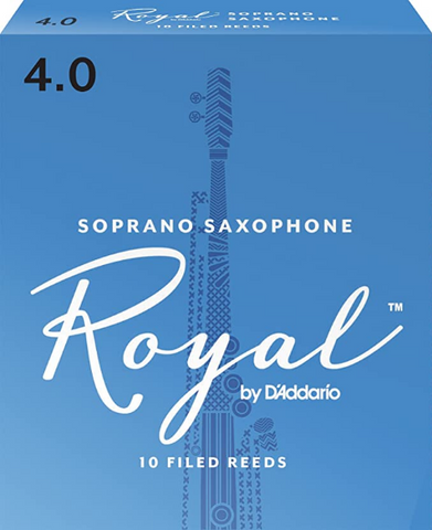 Royal Saxophone Reeds - Soprano - (4.0) Box of 10