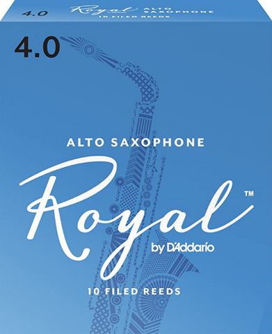 Royal Saxophone Reeds - Alto - (4.0) Box of 10