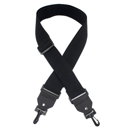 2" Cotton Banjo Strap - HCBJ-BLK