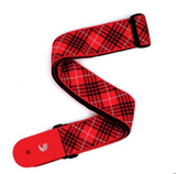 D'addario - 2.0MM - Tartan - Red/Black