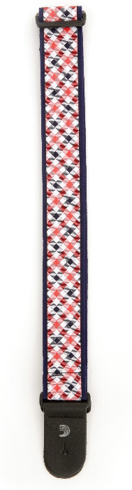 D'addario - 2.0MM - Gingham Red/Navy