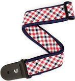 D'addario - 2.0MM - Gingham Red/Navy