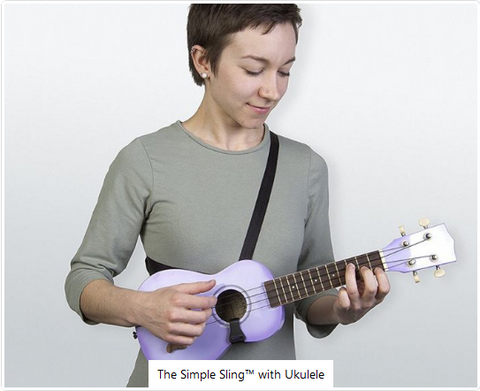 Simple Sling - Ukulele/Mandolin/Classical Strap