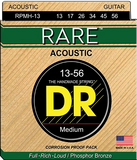 DR - RARE - Acoustic Medium - 13-56 Strings