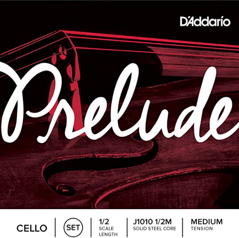 D'Addario - Prelude Cello String Set - J1010 1/2M
