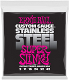 Ernie Ball - Electric Guitar Strings - #2248- Super Slinky - Stainless Steel