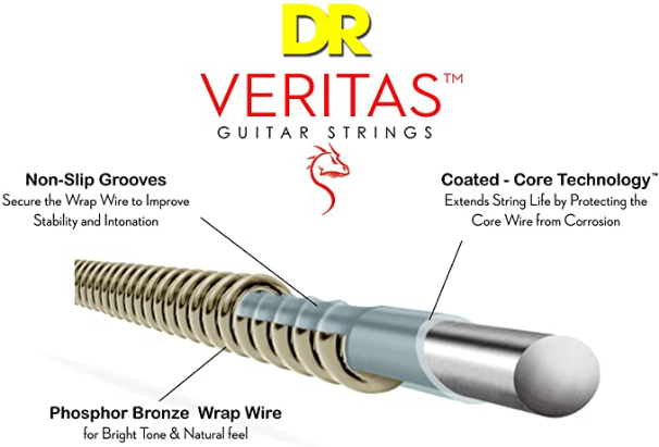 DR - VERITAS - Acoustic Light - 11-50 Strings