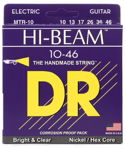 DR - Electric Guitar Strings - HI-Beam - 10-46