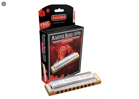 Hohner - Marine Band 1896 Harmonica - B