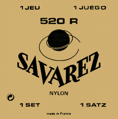 Savarez - Classical Guitar Strings - 520R - High tension