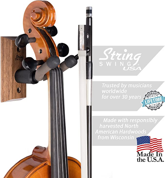 String Swing - Violin Hanger - Oak