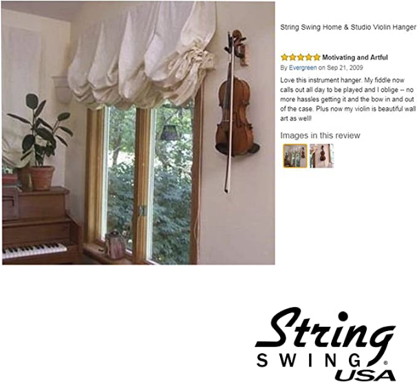 String Swing - Violin Hanger - Oak