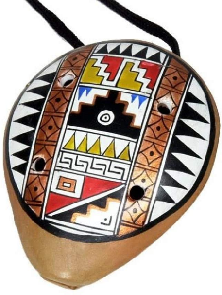 Ocarina Traditional Necklace Medium  - Made in Peru