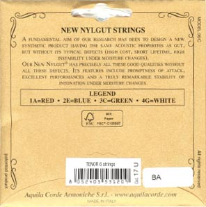 Aquila - Ukulele - Tenor-6 String Set - 17 U