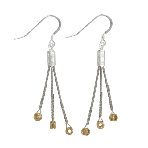 Ball End Burst Earrings