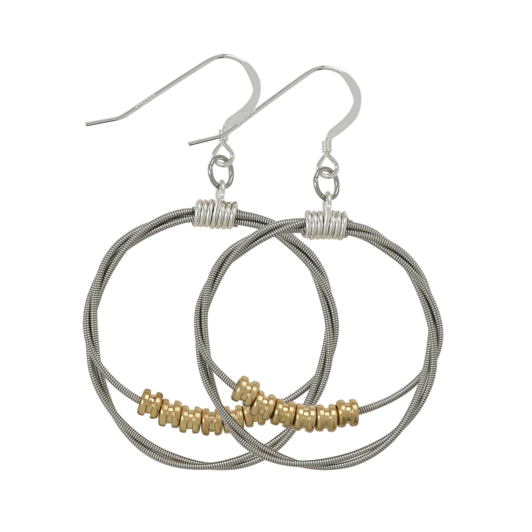 Song Circle Ball End Earring