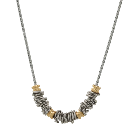 Staccato Necklace - Ball Ends  - 16"