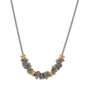 Staccato Necklace - Ball Ends  - 16"