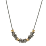 Staccato Necklace - Ball Ends  - 16"