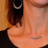 Staccato Necklace - Silver - 16"