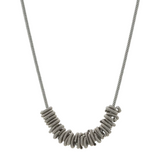 Staccato Necklace - Silver - 16"