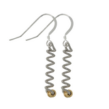 Unwound Earring - Ball End - Small