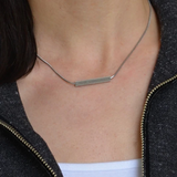 Wound Up Necklace - Silver - 16"