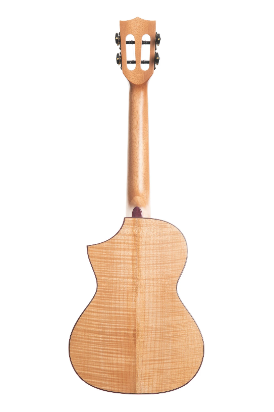 Kala - KA-ASFM-T-C - Solid Flame Maple - Tenor w/ Cutaway