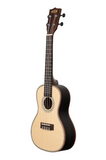 Kala - KA-SSEBY-C - Solid Spruce Top Striped Ebony Concert Ukulele