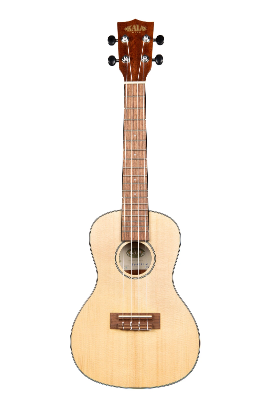 Kala - KA-SSTU-C - Solid Spruce Travel Concert Ukulele