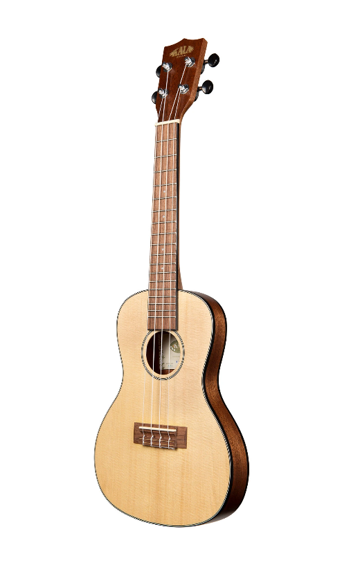 Kala - KA-SSTU-C - Solid Spruce Travel Concert Ukulele