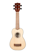 Kala - KA-SSTU-S - Solid Spruce Travel Soprano Ukulele