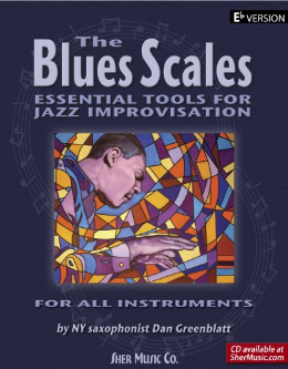 The Blues Scales Eb Version (Book)
