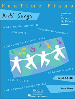 F & F - Fun Time -  Piano Kid Songs - Level 3A-3B (Book)