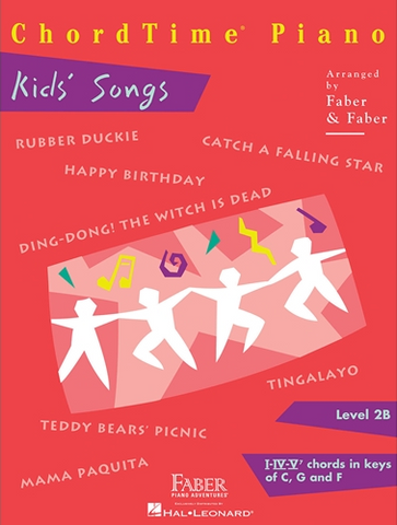 F & F - Chordtime Piano - Kids' Songs - Level 2b (Book)