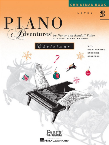 F & F - Piano Adventures - Christmas - Level 2B (Book)