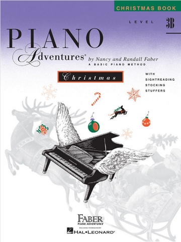 F & F - Piano Adventures - Christmas - Level 3B (Book)
