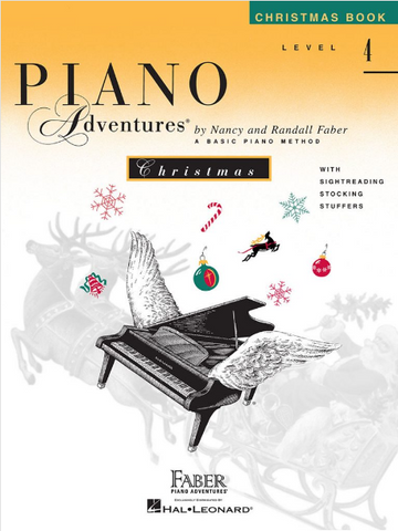 F & F - Piano Adventures - Christmas - Level 4 (Book)