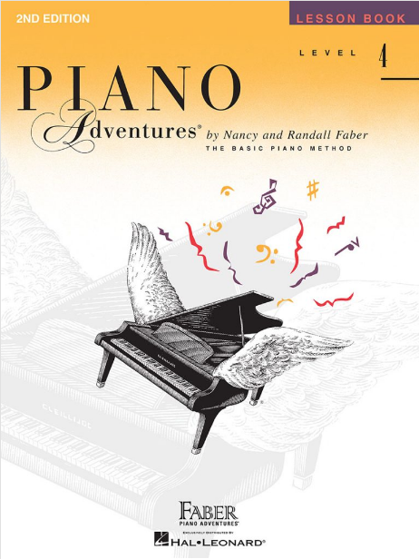 F & F - Piano Adventures - Lesson Book - Level 4