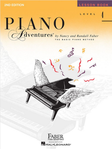 F & F - Piano Adventures - Lesson Book - Level 4
