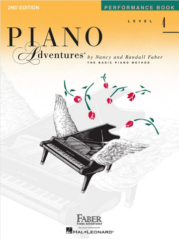 F & F - Piano Adventures - Performance Book - Level 4