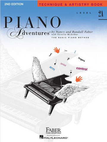 F & F - Piano Adventures - Technique & Artistry Book - Level 2A