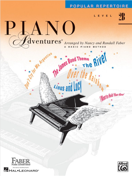 F & F - Piano Adventures - Popular Repertoire - Level 2B (Book)