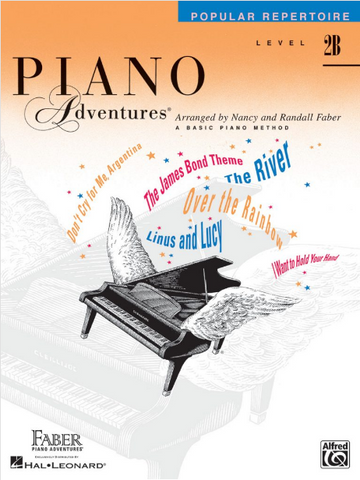 F & F - Piano Adventures - Popular Repertoire - Level 2B (Book)