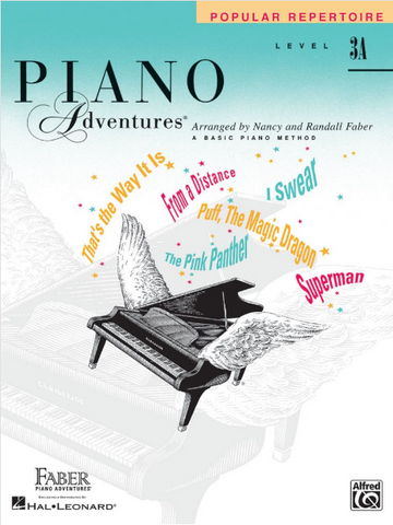 F & F - Piano Adventures - Popular Repertoire - Level 3A (Book)